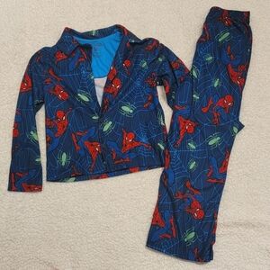 Boys size 8 Marvel Spiderman pajama set